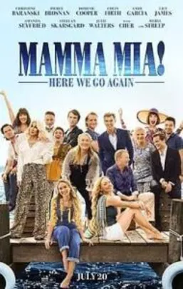 Filme em 4K iTunes- Mamma Mia! Here We Go Again - Apenas 9,90