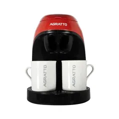 Cafeteira Aroma ACFP01I-01 Vermelha 2 Xícaras 450W Agratto