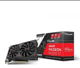 Placa de Vídeo Sapphire Pulse Radeon RX 6500 XT Gaming OC, 4GB, GDDR6, FSR, Ray Tracing