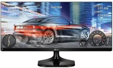 LG 25UM58-PF Ultrawide - Monitor Gamer LED 25" Full HD , Preto