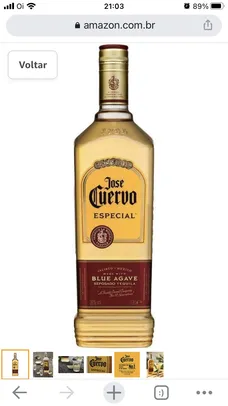 (PRIME) José Cuervo Tequila Especial Gold 750ml | R$100