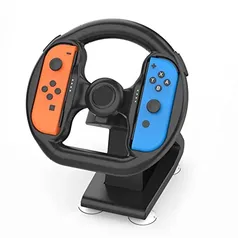 Suporte Volante 4Leader Para Nintendo Switch Oled Acessório Para Jogos Racing Corrida Com Ventosas M