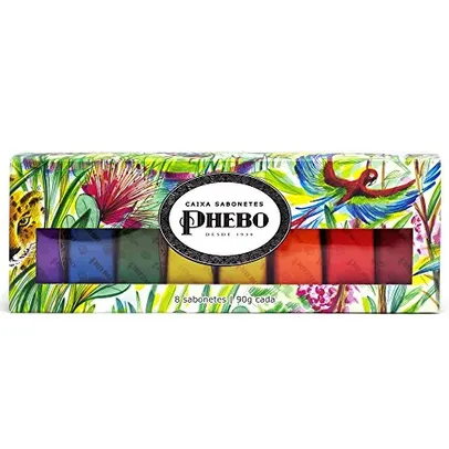 [Leve 2 por R$20.90 cada] Kit Sabonetes PHEBO Amazonia, 720g