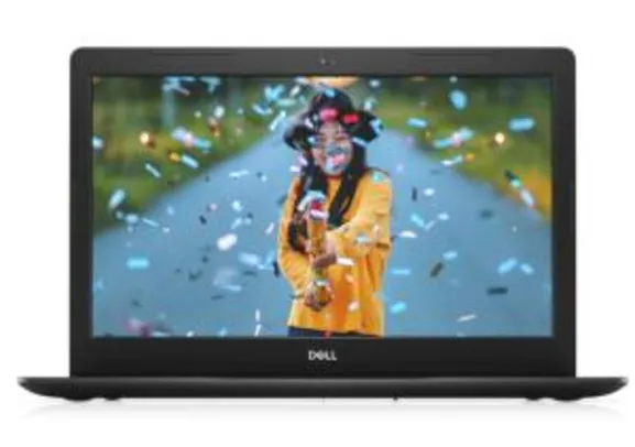 Notebook Dell Inspiron Core i5 8GB (Radeon 520 2GB) 256GB SSD 15,6'' W10 | R$4.389