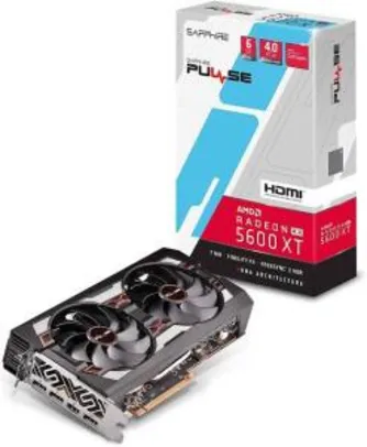 Placa de Vídeo Sapphire Rx 5600 XT Pulse | R$ 2.000