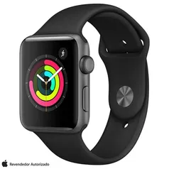 Apple watch Series 3 - (GPS 42mm) cinza espacial 