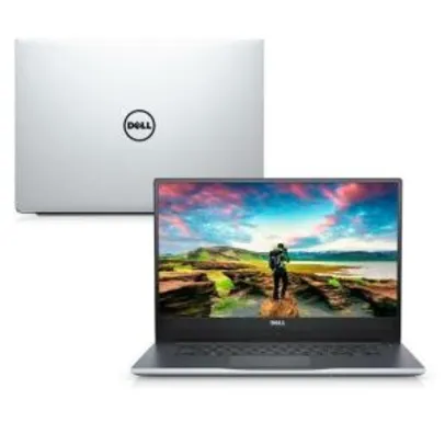 Notebook Dell Inspiron Ultrafino i15-7572-M10C 8ª Ger. Intel Core i5 8GB 1TB Placa Vídeo 15.6" W10