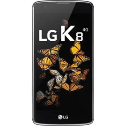Saindo por R$ 572: [Shoptime] Smartphone LG K8 Android 6.0 Tela 5" 16GB Wi-Fi Câmera de 8MP - Indigo por R$ 572 | Pelando