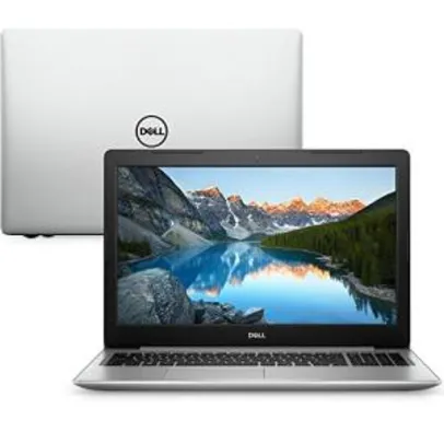 Notebook Dell Inspiron i15-5570-M11C 8ª geração Intel Core i5 8GB 1TB 15.6" HD Windows 10 | R$3.339