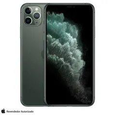 iPhone 11 Pro Max Verde Meia-Noite, com Tela de 6,5”, 4G, 512 GB e Câmera de 12 MP - MWHR2BZ/A