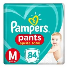 [Leve 3 pague 2 + Cupom = 0,30 TIRA] Pampers pants M - 252 unidades - R$77