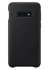 Samsung Capa Protetora Couro Galaxy S10e - Preto | R$79