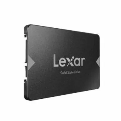 SSD Lexar NS100, 256GB, SATA, Leitura 520MB/s - LNS100-256RB