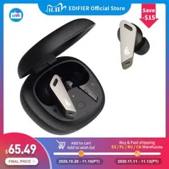 [11/11] Fone de Ouvido TWS Bluetooth Edifier NB2 Cancelamento de Ruído + Anti Lag | R$350