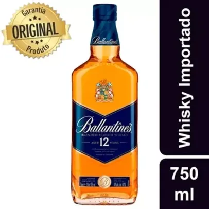 Whisky 12 anos Ballantine's 750ml