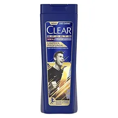 (PRIME) Shampoo Anticaspa Clear Sports Men Limpeza Profunda 400ml