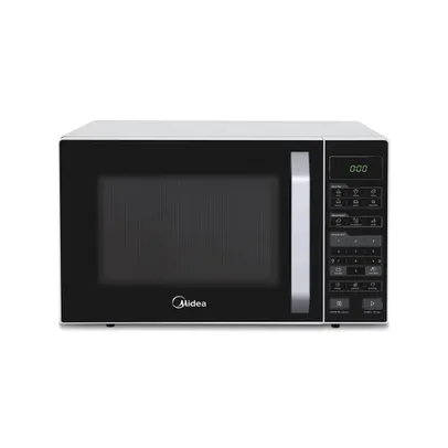 Forno Micro-ondas 27L Branco e Preto Midea