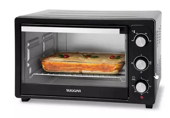 Forno Elétrico 42 Litros Preto Suggar -