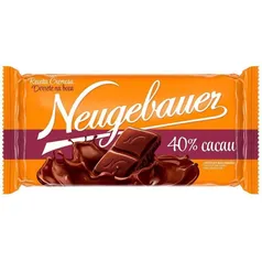 9 unidades Tablete 40% cacau 90G neugebauer 