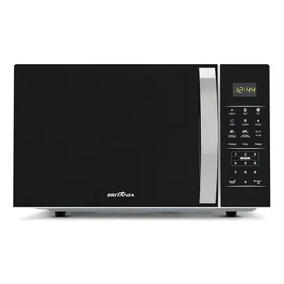 Foto do produto Micro-ondas Britânia 25 Litros Limpa Fácil Preto 1100W BMO28 110V