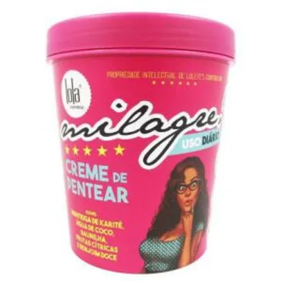 Creme De Pentear Lola Cosmetics Milagre - 450g | R$21
