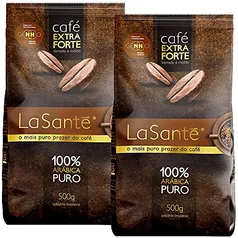 Café Torrado e Moído Extra Forte Pouch 1kg La Santé