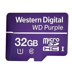 Cartão de Memória Micro SD Intelbras 32GB WD Purple Intelbras