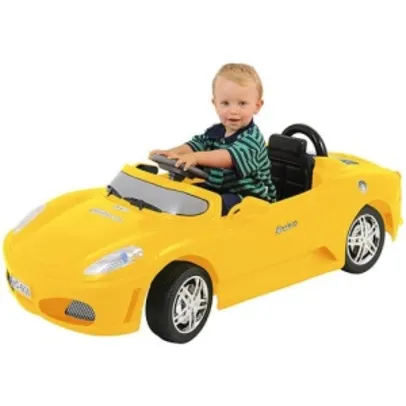 [Americanas] Carro Elétrico Infantil Roadster Amarelo 6V - Xalingo por R$ 370