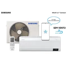 Ar Condicionado Split Inverter Samsung WindFree Connect 9000 BTUs Quente/Frio 220V AR09BSEAAWKXAZ