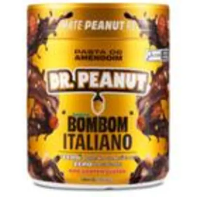 Pasta de Amendoim Sabor Bombom Italiano  - Com Whey Protein 600g -  Dr Peanut