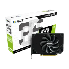 Placa de Vídeo Palit GeForce RTX 3050 StormX, LHR, 8GB, GDDR6, DLSS, Ray Tracing, NE63050019P1-190AF