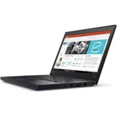 Notebook Lenovo ThinkPad X270 i5-7300U 4GB 500GB Windows 10 Pro 12,5" 20HM002FBR Preto