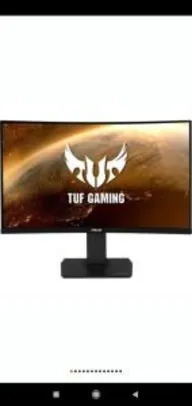 Monitor Gamer Asus TUF Gaming LCD 31.5´ Widescreen Curvo | R$ 2.699
