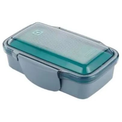 Lunch Box Electrolux em PS e AS – Verde/Cinza.