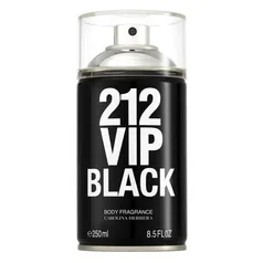 Perfume Carolina Herrera 212 Vip Men Black Body Spray | R$ 130