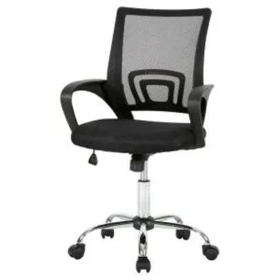 [AME R$ 200]Cadeira De Escritório Multilaser Executive Crom. Giratória - GA197 R$ 265