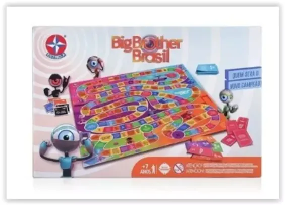 Jogo de Tabuleiro Big Brother - Estrela