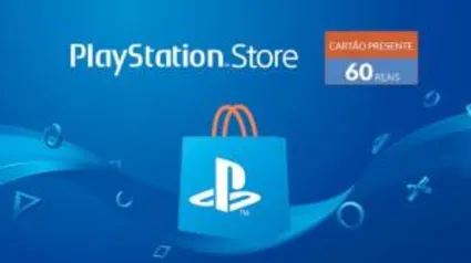 Gift card PSN de R$60 por R$50