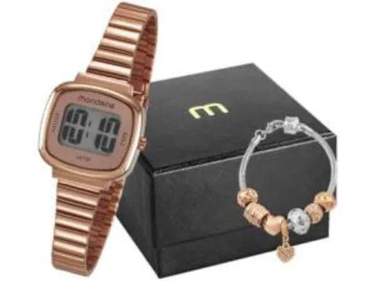 Relógio Feminino Mondaine Digital - 53717LPMVRE2K1 | R$ 166