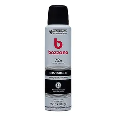 (REC + Cupom) Desodorante Aerossol Invisível, Bozzano, Branco 150ml