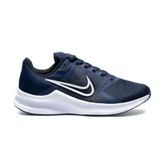 Tênis Nike Downshifter 11 - Masculino - Azul/branco