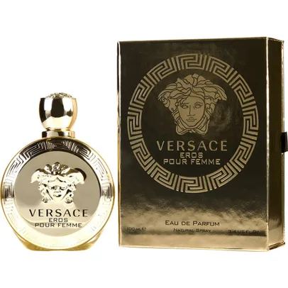 [AME $437] Versace eros pour femme Eau De Parfum Spray 3.4 Oz