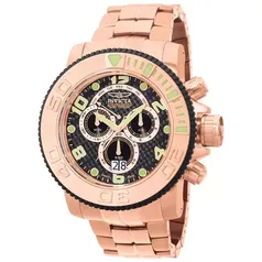 [VIP] Relógio Masculino Analógico Invicta Sea Hunter Rose