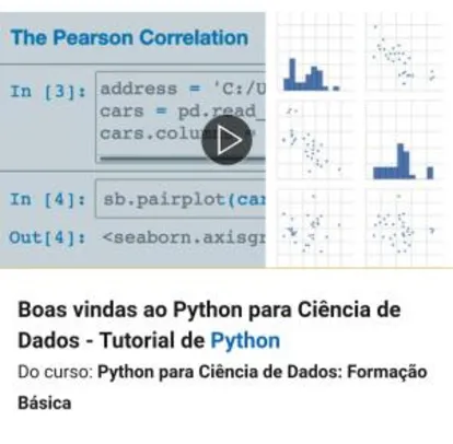 [EaD] Linkedin | Python para Ciência de Dados | Com certificado