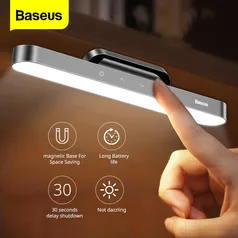 Luz noturna com base magnética recarregável Baseus | R$129