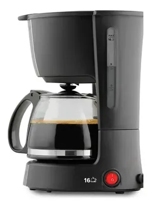 Cafeteira Elétrica Mallory 550w Aroma 16 Preta