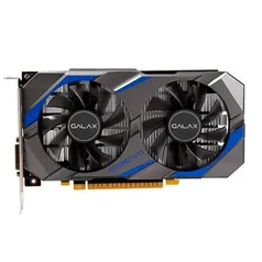 Placa de Vídeo Galax NVIDIA GeForce GTX 1050 Ti 1-Click OC, 4GB, DDR5, Dual Fan, Preto - 50IQH8DSQ3CC