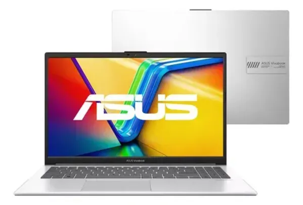 [CC MP] Notebook ASUS Vivobook Go E1504GA Intel Core i3 N305 8GB Ram 512GB SSD Windows 11 Tela 15,6 FHD Silver - NJ435W