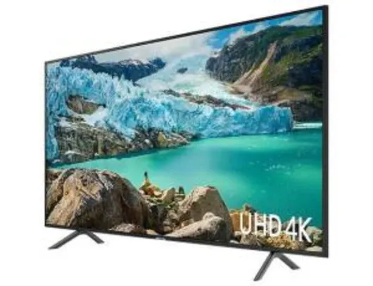 Smart TV 58" Samsung 58RU7100 UHD 4K | R$2.649