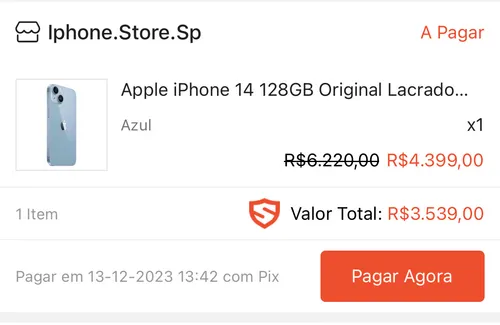 Imagen na descrição da promoção